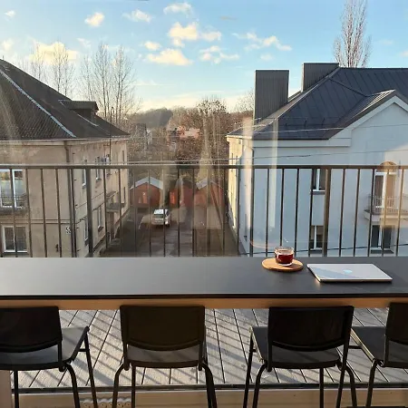 Designer Penthouse With Huge Terrace & Fast Wi-fi Каунас