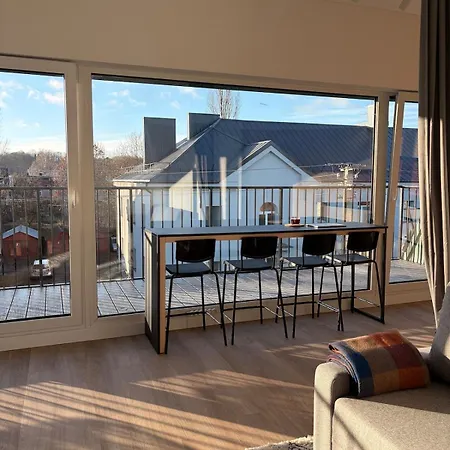 Designer Penthouse With Huge Terrace & Fast Wi-fi * Kaunas