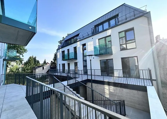 Apartmán Designer Penthouse With Huge Terrace & Fast Wi-fi Kaunas